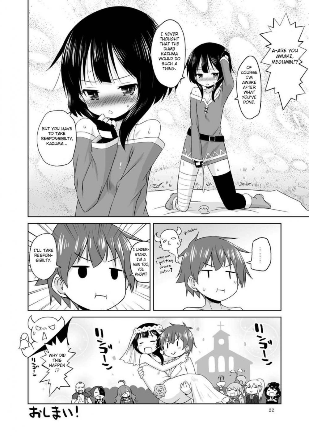 Hentai Manga Comic-To Sleeping Megumin I'm Going To Dufufufufu WW-v22m-Read-20